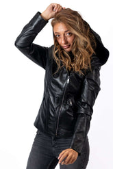 Women's leather jacket Alina